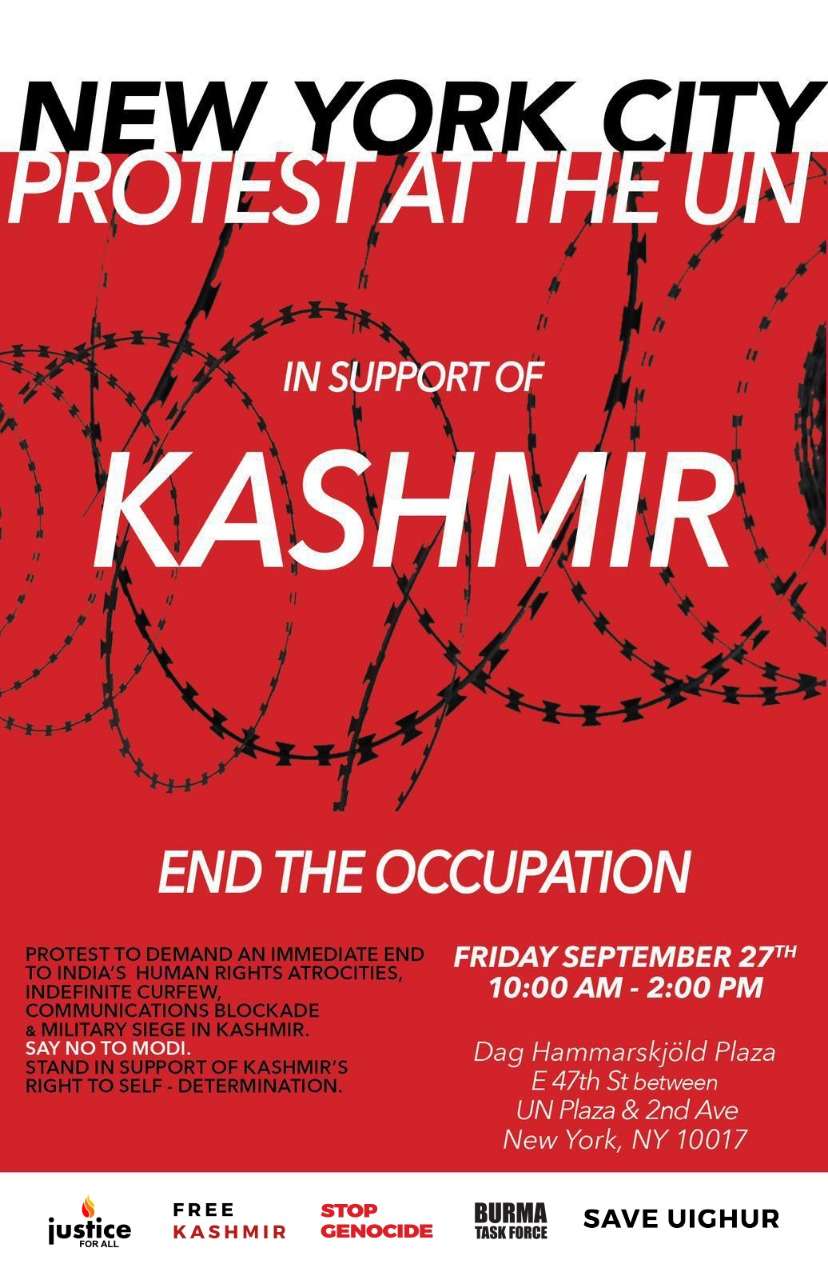 Join The Kashmir Rally In New York Tomorrow Kashmir Action